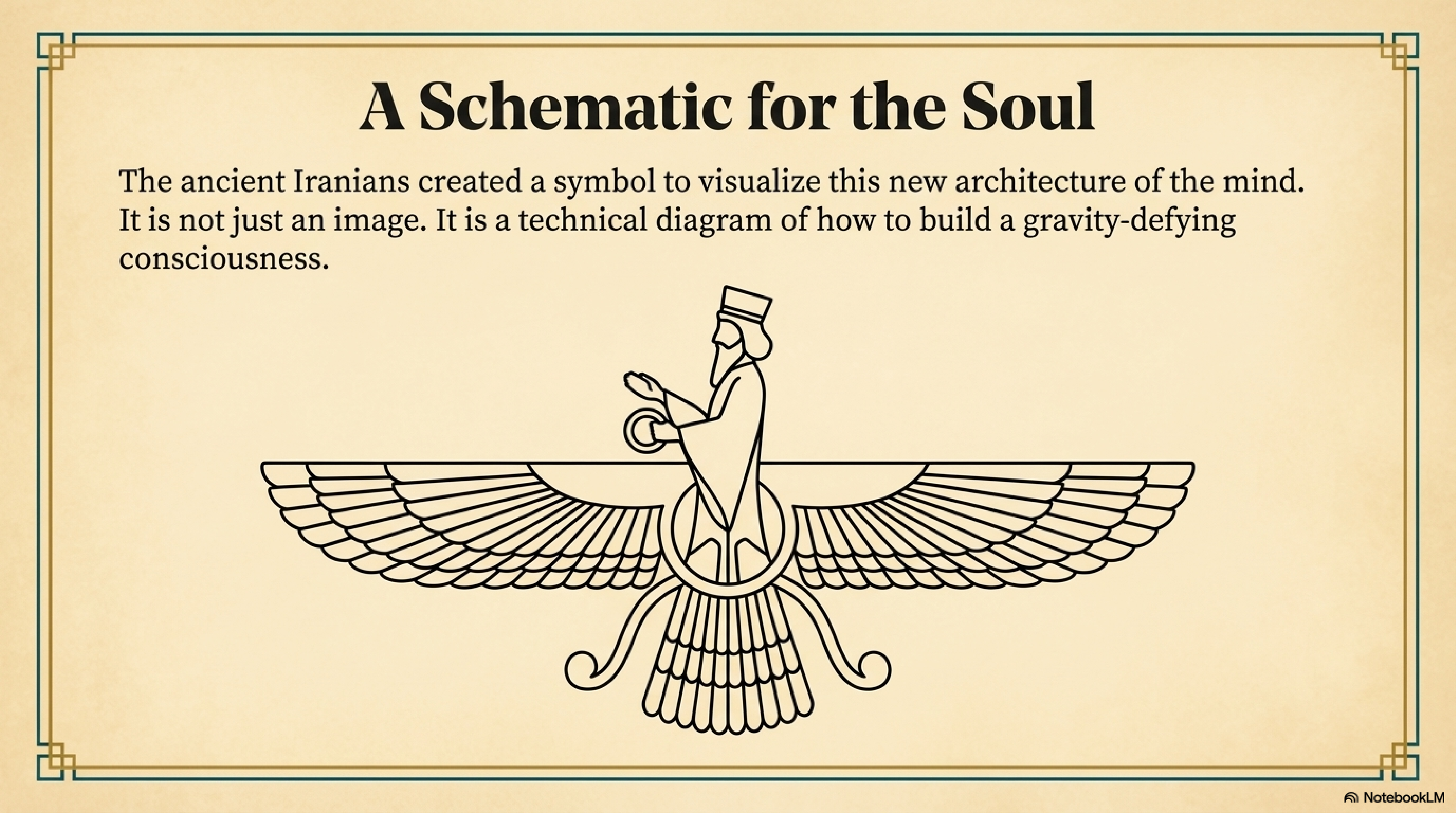 The Faravahar as Engineering Schematic